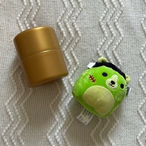 SQUISHMALLOW HALLOWEEN MYSTERY CAPSULE • Len The Frankenstein Bear 🐻🟢